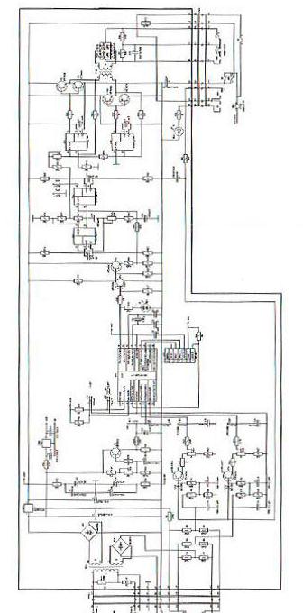 Принципиальная электрическая схема автомата АКИ-2М