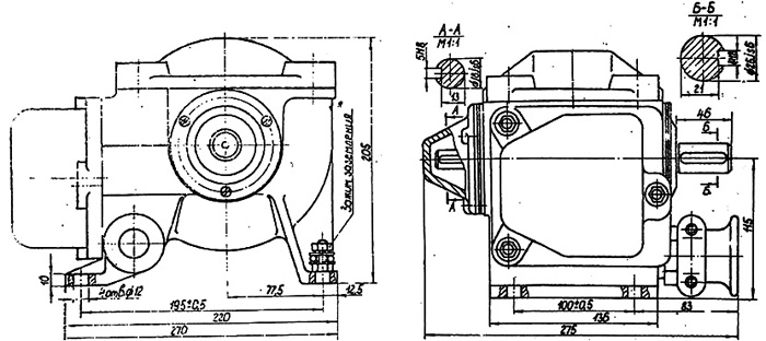 Рис.2. Габаритный чертеж реле РМН-7011
