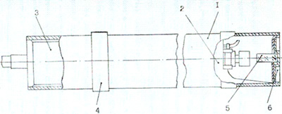 Рис.1. Схема габаритных размеров лазера ЛГН-303 