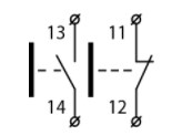 Схема подключения XB2-BL8425
