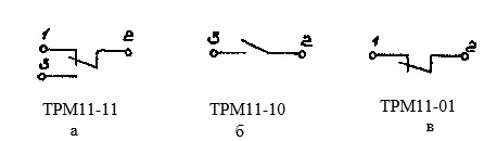 Схема электрическая принципиальная ТРМ-11
