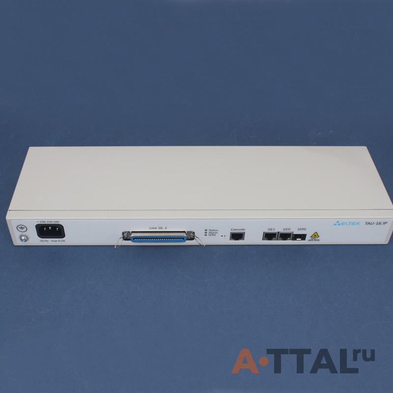Абонентский VoIP-шлюз Eltex TAU-16.IP (16 FXS) фото 1