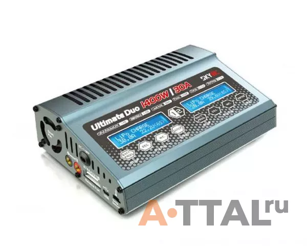 Зарядное устройство SkyRC Ultimate Duo 30A/2х700W двухпортовое фото 1