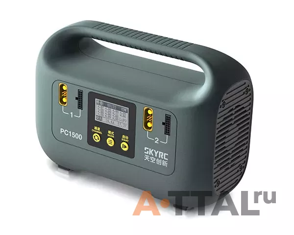Зарядное устройство SkyRC PC1500 25A/1500W с/БП двухпортовое фото 1