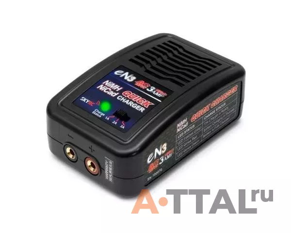 Зарядное устройство SkyRC eN3 3A/20W с/БП для NiMH аккумуляторов фото 1