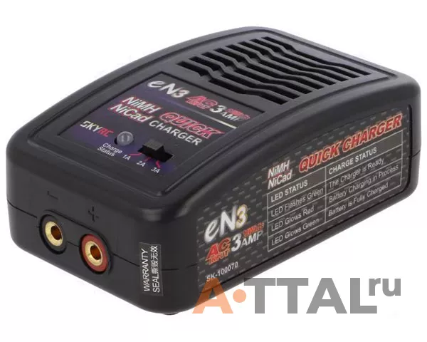 Зарядное устройство SkyRC eN3 3A/20W с/БП для NiMH аккумуляторов фото 3