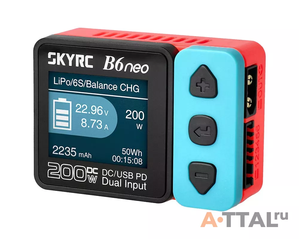 Зарядное устройство SkyRC B6neo 200W 10A фото 1