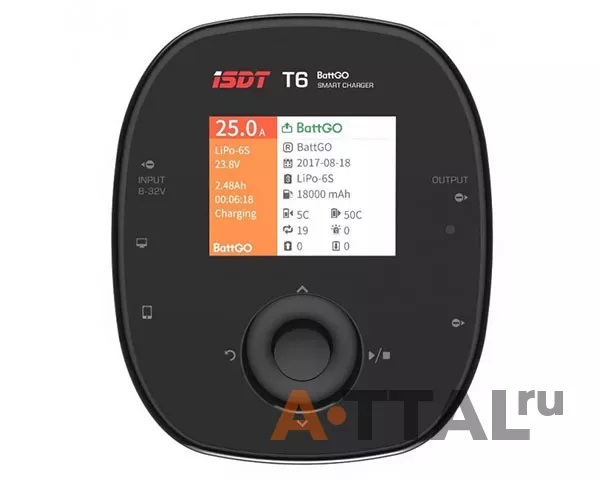Зарядное устройство ISDT T6 XT60 фото 2