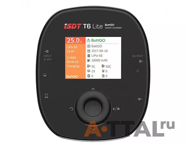 Зарядное устройство ISDT T6 Lite XT60 фото 3