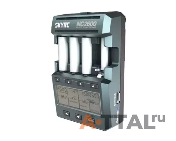 Зарядное устройство SkyRC NC2600 для AA/AAA аккумуляторов фото 3