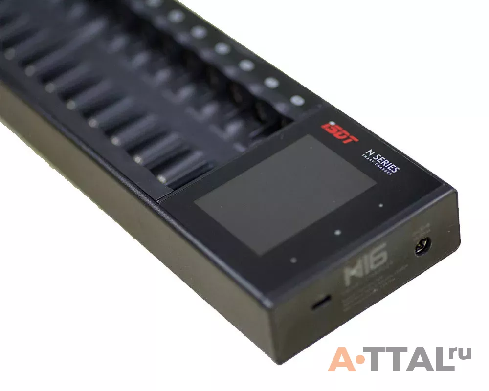 Зарядное устройство ISDT N16 1,5А/слот 1-16 AA/AAA 36W фото 4