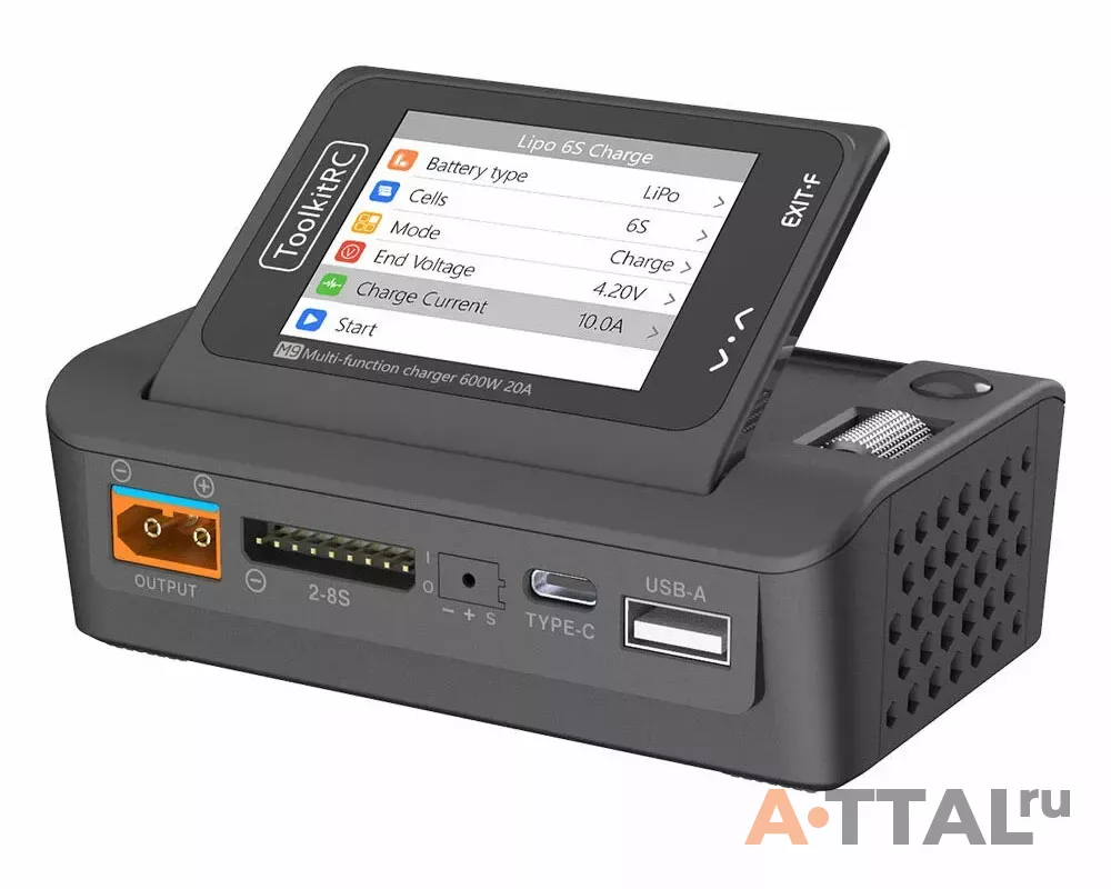 Зарядное устройство ToolkitRC M9 600W DC фото 2