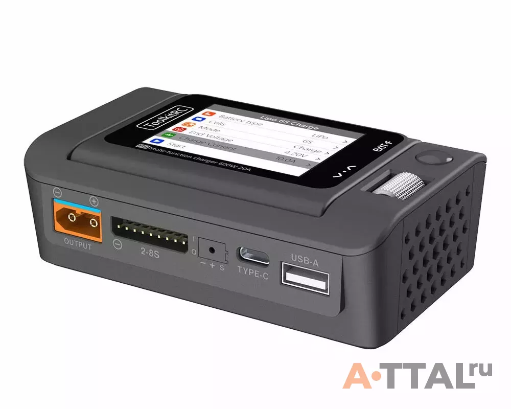 Зарядное устройство ToolkitRC M9 600W DC фото 3