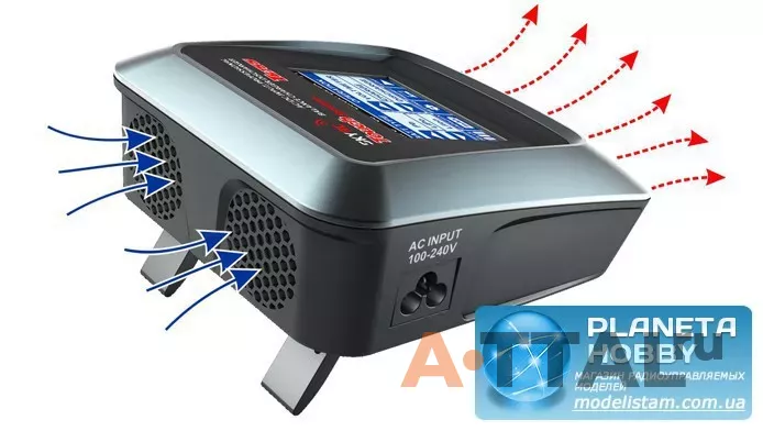 Зарядное устройство SkyRC T6755 7A/55W с/БП с сенсорным дисплеем фото 3