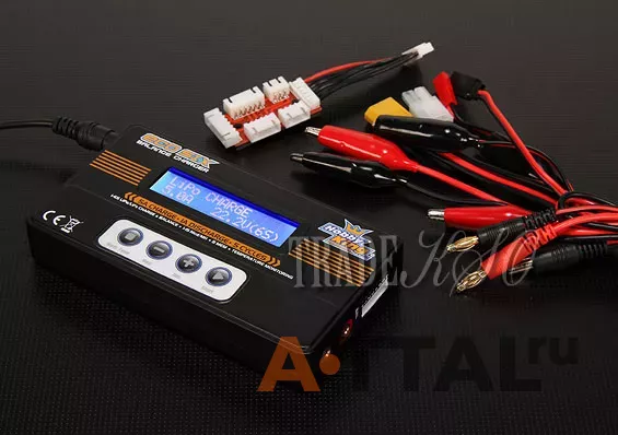 Зарядное устройство ECO6 50W 5A w/accessories (Hobby, ECO6) фото 1
