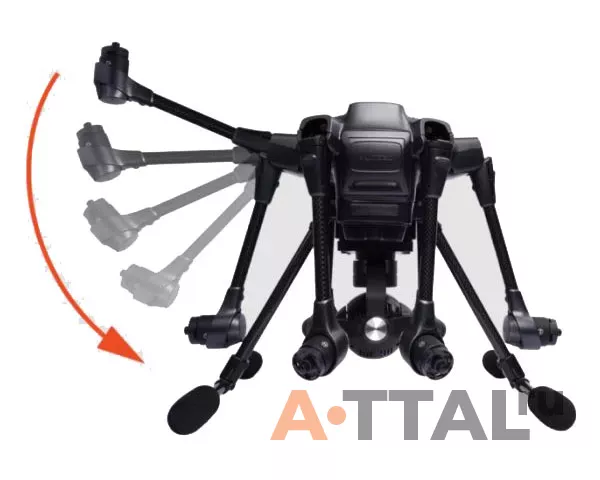 Гексакоптер Yuneec Typhoon H Professional с тепловизионной камерой CGO-ET и 3-мя батареями фото 2
