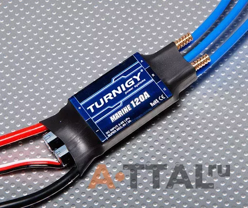Регулятор хода 120A Boat ESC (Turnigy, HOM-120A) фото 1