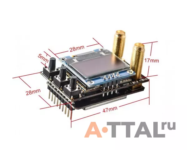 Видеоприемник AKK Diversty 5.8GHz модуль фото 4