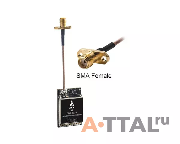 Видеопередатчик AKK X2-P 5.8GHz 800mW фото 1