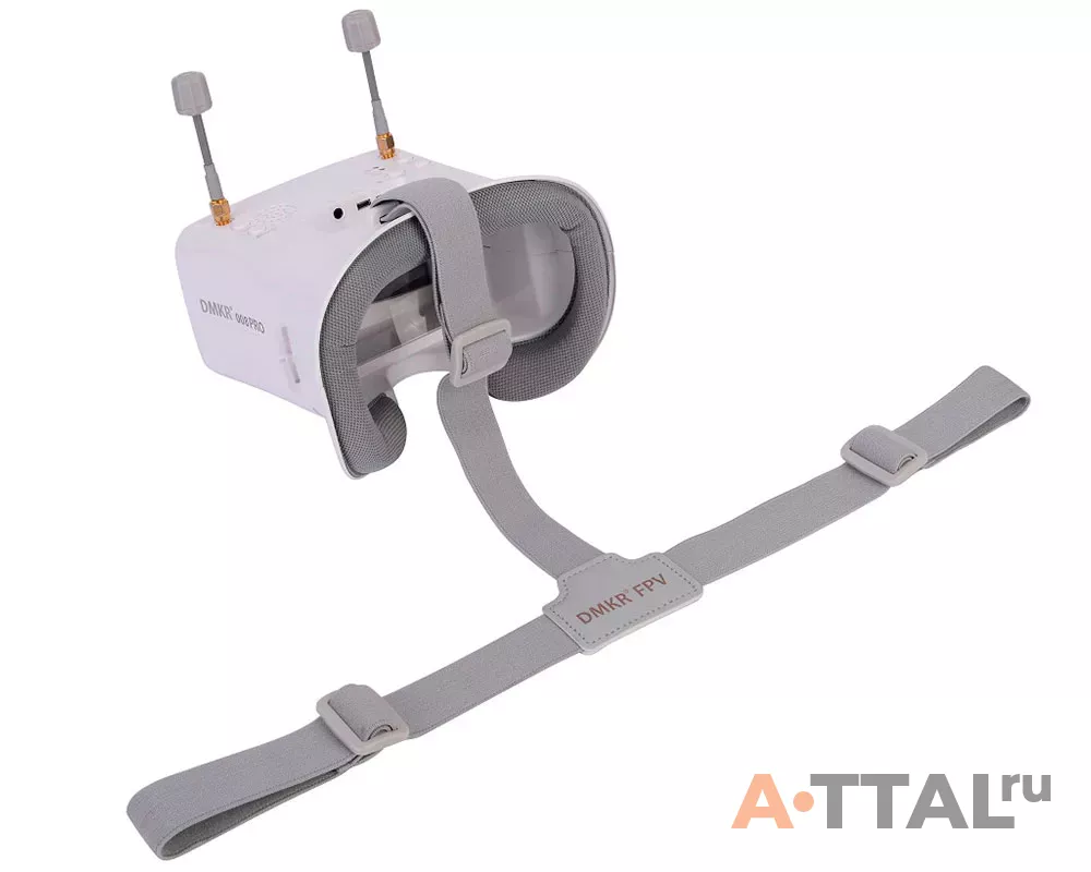 Видеоочки FPV Goggles DMKR 008DPro 4.3" 40ch 5.8Ghz фото 4