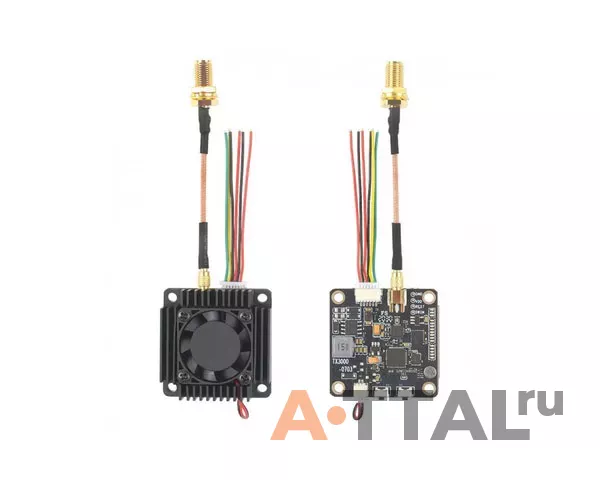 Видеопередатчик AKK Long Range 5.8GHz 250-3000mW 30.5x30.5мм фото 3