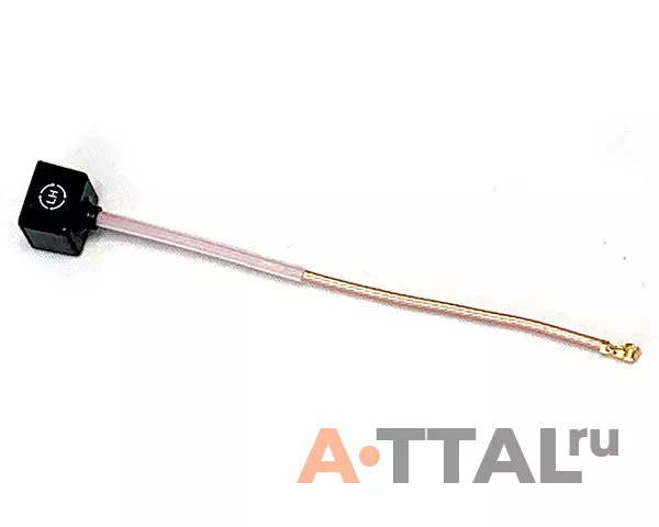 Антенна VAS Victory HD Transmitter 5.8GHz (u.fl) w/cable sleeve (LHCP) фото 1