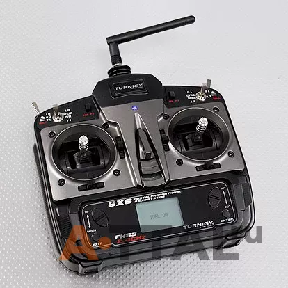 Комплект радиоаппаратуры Hobby Turnigy 6XS 6CH 2.4GHz c 7-канальным приёмником Mode 2 фото 4