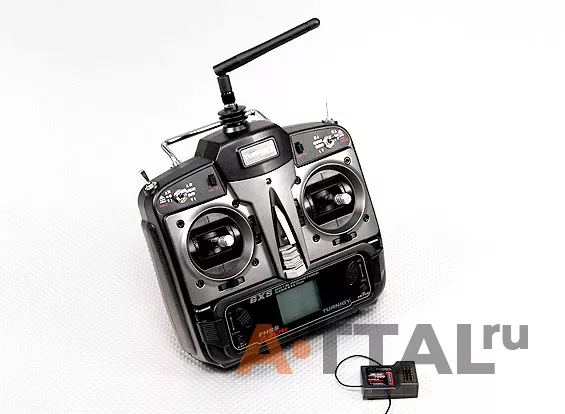 Комплект радиоаппаратуры Hobby Turnigy 6XS 6CH 2.4GHz c 7-ми канальным приёмником Mode 1 фото 1