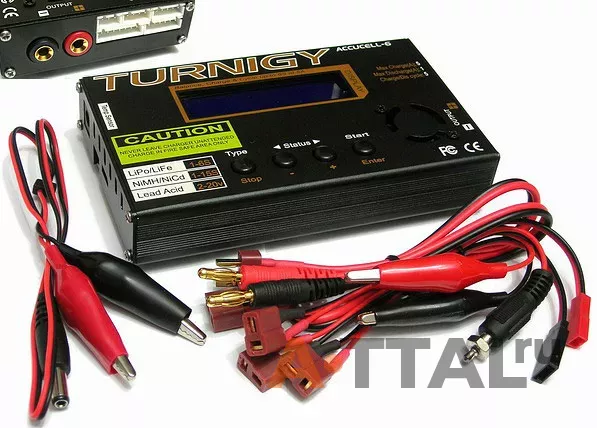 Зарядное устройство Turnigy Accucel-6 50W 5A (Turnigy, 34675) фото 2