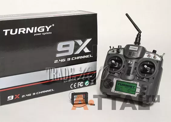 9х радиоуправление Turnigy 9X w/Module / 8ch Receiver KYs (Mode 2-K) фото 3