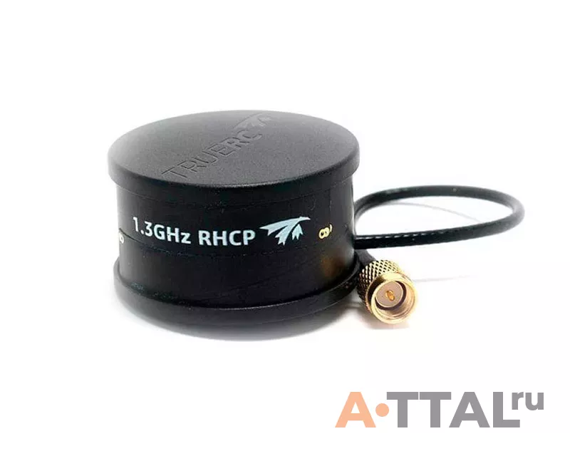 Антенна TrueRC Singularity 1280 V2 Black (RHCP - Side) фото 1