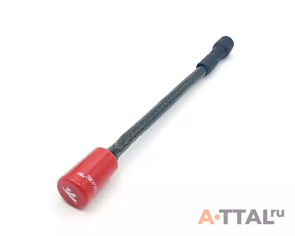 Антенна TrueRC Matchstick 5.8 GHz Carbon (RHCP) SMA Long фото 1