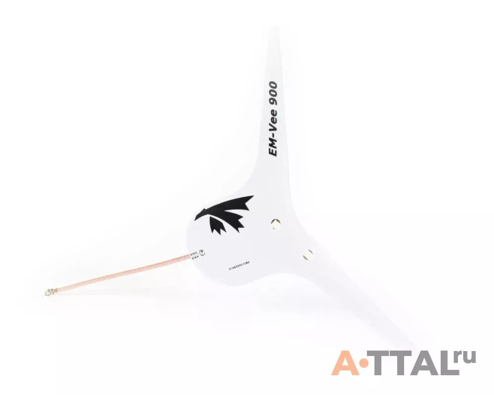 Антенна TrueRC EM-Vee 900 MHz U.FL фото 1