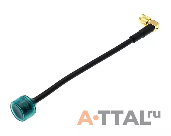 Антенна TrueRC CORE 5.8 GHz (RHCP) SMA90 155mm (TEAL) фото 1