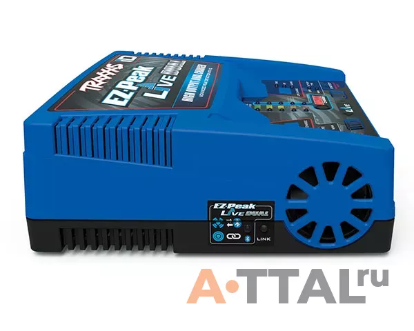 Зарядное устройство Traxxas EZ-Peak Live Dual 100-240 26 А 200 Вт двухканальное (2973) фото 3
