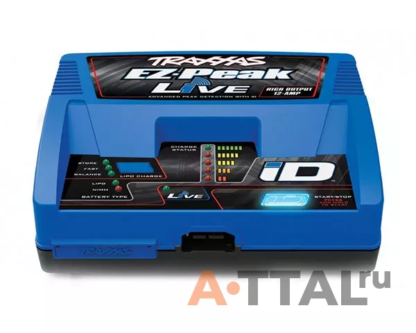 Зарядное устройство Traxxas EZ-Peak Live 100-240 В 12 А 100 Вт (2971) фото 4