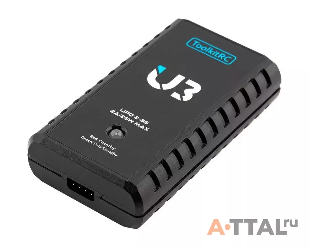 Зарядное устройство ToolkitRC U3 20W DC фото 1