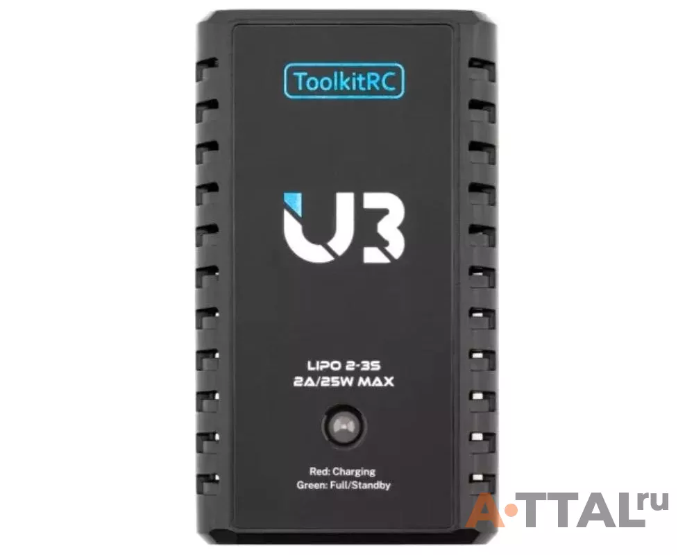Зарядное устройство ToolkitRC U3 20W DC фото 3