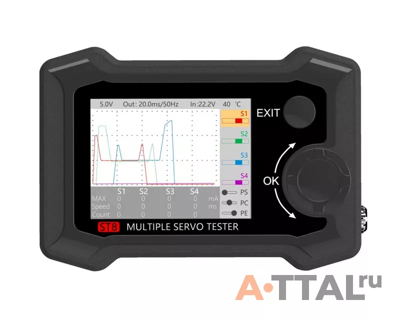Сервотестер ToolkitRC ST8 Advanced Servo Tester фото 1