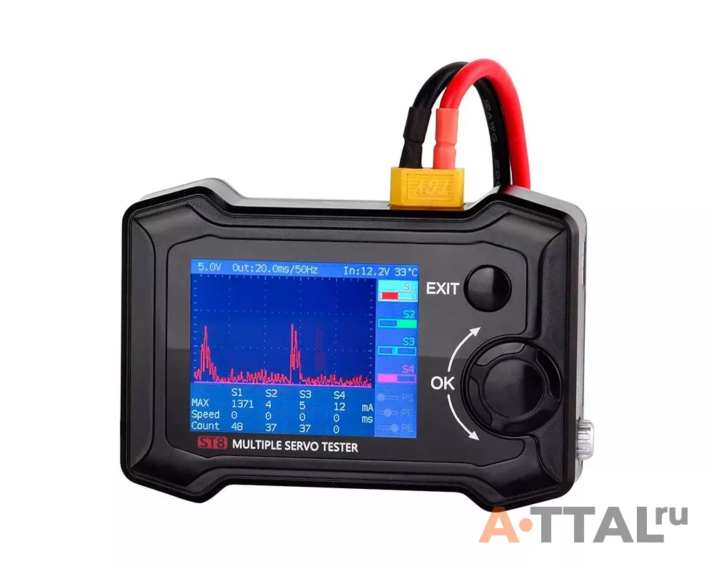 Сервотестер ToolkitRC ST8 Advanced Servo Tester фото 2