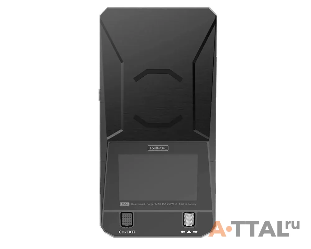 Зарядное устройство ToolkitRC Q6AC 100Wx4/250Wx4 AC/DC фото 4