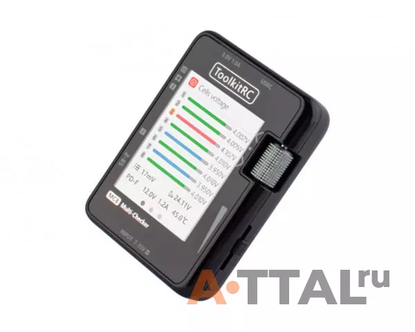 Мультитестер ToolkitRC MC8 20W USB-C фото 2