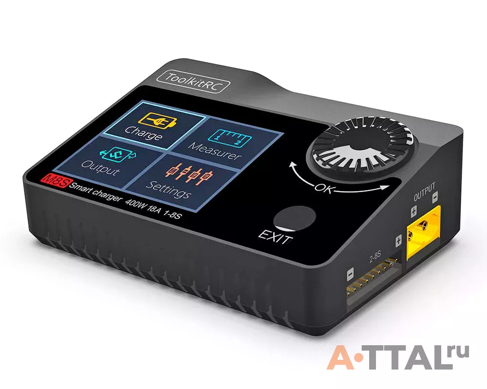 Зарядное устройство ToolkitRC M8S 400W DC фото 1