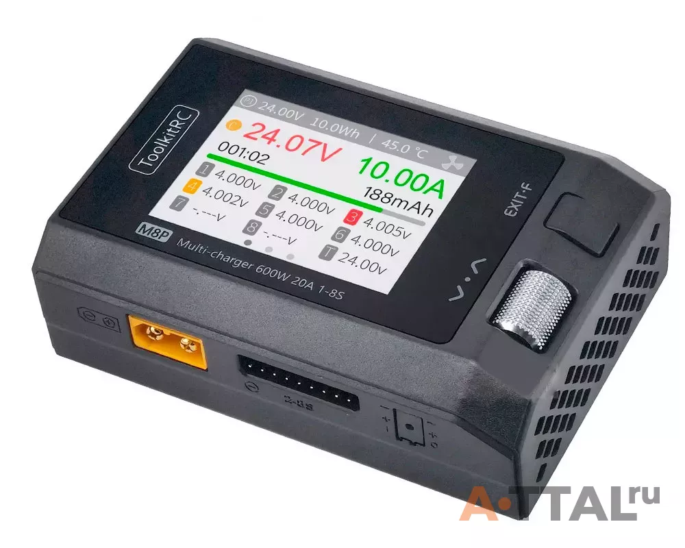 Зарядное устройство ToolkitRC M8P 600W DC фото 1