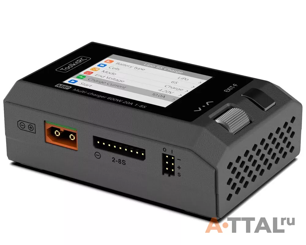 Зарядное устройство ToolkitRC M8P 600W DC фото 2
