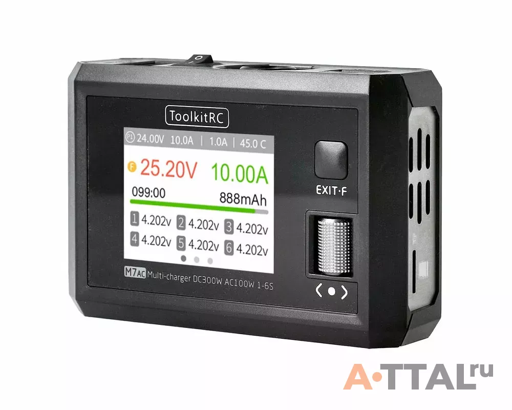 Зарядное устройство ToolkitRC M7AC 300W AC/DC фото 1