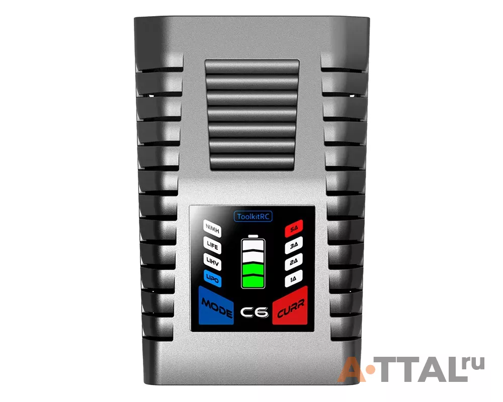 Зарядное устройство ToolkitRC C6 50W AC фото 2