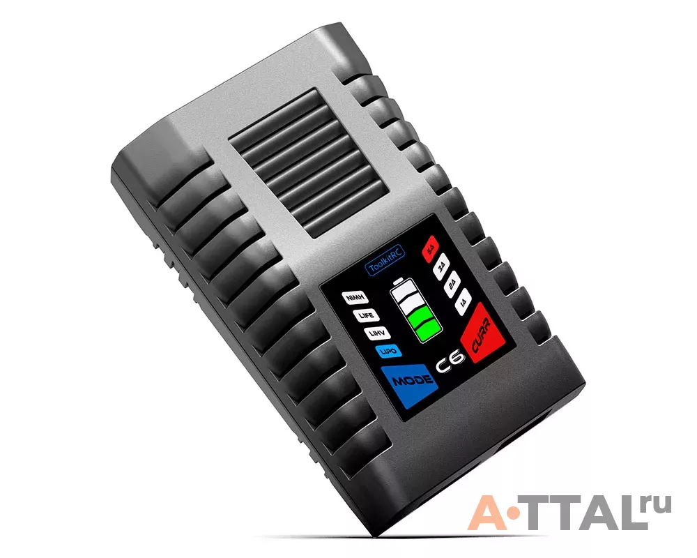 Зарядное устройство ToolkitRC C6 50W AC фото 3