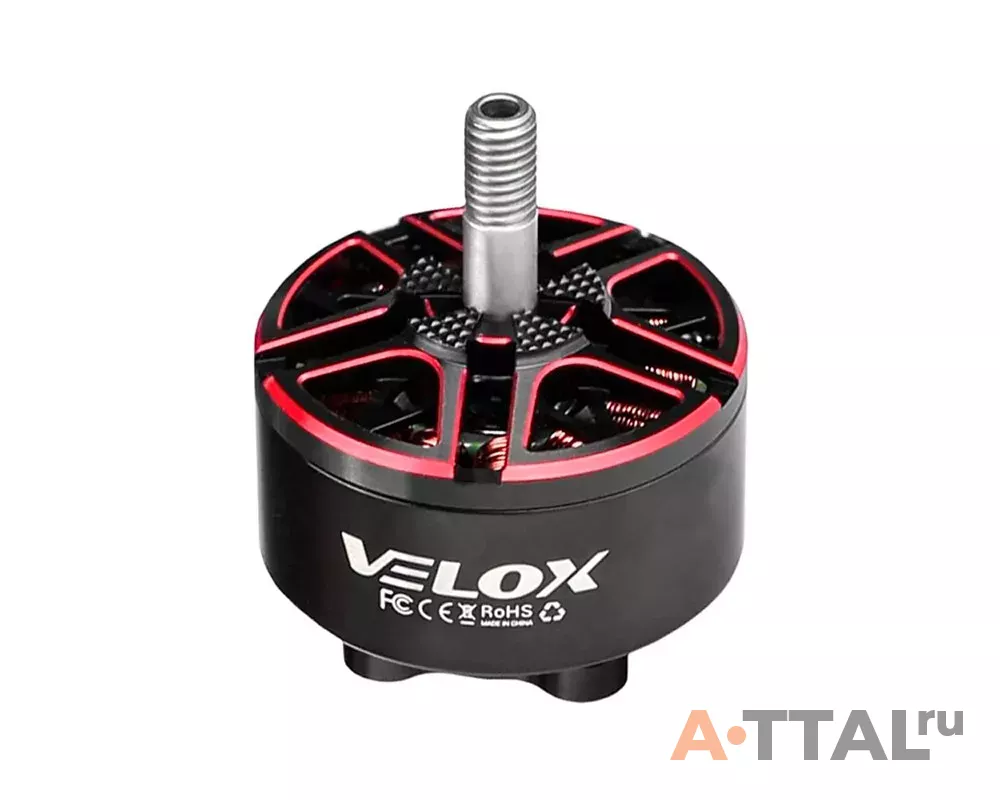 Электродвигатель T-Motor V2812 1155KV (black/red) фото 2