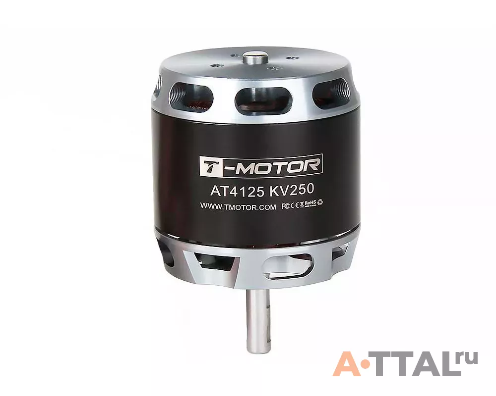 Электродвигатель T-Motor AT4125 250KV 3D Fixed Wing Airplane Long Shaft фото 1